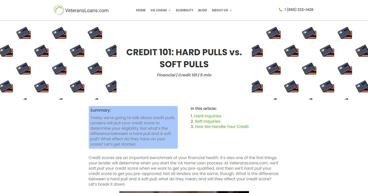 Credit Score 101 Hard Pulls vs. Soft Pulls Blog